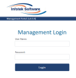 Job sheet tracking with dedicated management log-in